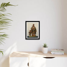 Matte Canvas, Framed (Multi-color) - NOMADEN ART GALLERY