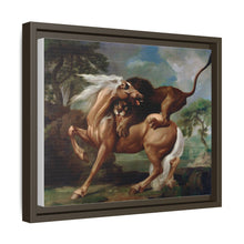 A Lion Attacking a Horse (1762) by George Stubbs.