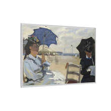 Claude Monet's The Beach at Trouville (1870) - NOMADEN ART GALLERY