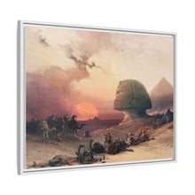 Approach of the simoom Desert of Gizeh illustration by David Roberts (1796–1864)