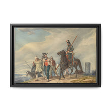 Three Armed Riders Escorting Prisoners near Reims (1825) by Peter von Hess - NOMADEN ART GALLERY