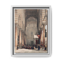 Interior of the mosque of the Metwalys (Metwalis) illustration by David Roberts (1796–1864) - NOMADEN ART GALLERY
