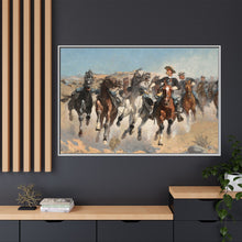 Dismounted: The Fourth Troopers Moving the Led Horses (1890) by Frederic Remington