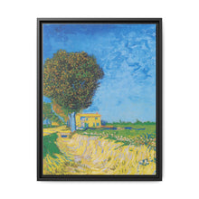 Vincent van Gogh's Avenue at Arles with houses (1888) - NOMADEN ART GALLERY