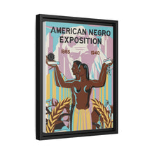 Poster for the American Negro Exposition in Chicago (1940) illustration by Robert Savon Pious.