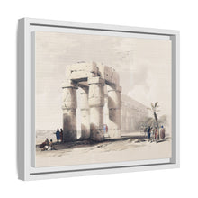 Luxor in upper of Egypt illustration by David Roberts (1796–1864).