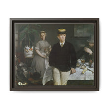 Luncheon in the Studio (1868) by Edouard Manet - NOMADEN ART GALLERY
