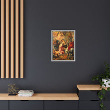 The martyrdom of Saint Apollonia. Oil painting after Jacob Jordaens.