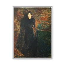 Lady in Black by Edvard Munch - NOMADEN ART GALLERY