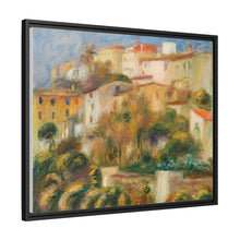 Casas en una colina (Groupe de maisons sur un coteau) de Pierre Auguste Renoir 