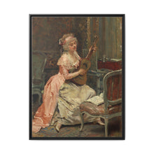 Woman with a Guitar (c. 1870) by Raimundo de Madrazo y Garreta - NOMADEN ART GALLERY