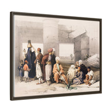 Entrance of the Temple of Amun Thebes illustration by David Roberts (1796–1864)