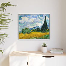 Vincent Van Gogh's Wheat Field with Cypresses (1889). Famous painting, original from the MET Museum - NOMADEN ART GALLERY