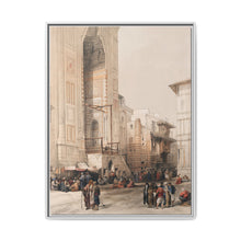 Grand entrance to the Mosque of the Sultan Hassan illustration by David Roberts (1796–1864) - NOMADEN ART GALLERY