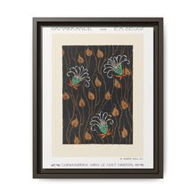 Art Deco Flower pattern pochoir print in oriental style. Original from our own 1914 edition of Samarkande - NOMADEN ART GALLERY