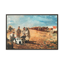 Rainy Day in Camp (1870) by Winslow Homer - NOMADEN ART GALLERY