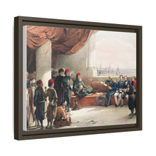 Interview with The Viceroy of Egypt at His palace at Alexandria illustration by David Roberts (1796–1864)