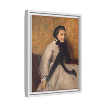 Retrato de una mujer de gris (ca. 1685) de Edgar Degas 