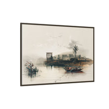 Island of Philae on the Nile Nubia illustration by David Roberts (1796–1864)