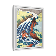Hokusai's The Yoshitsune horse-washing falls at Yoshino, Izumi Province (1833–1834) - NOMADEN ART GALLERY