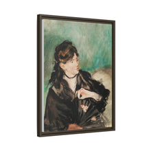 Retrato de Berthe Morisot con un abanico (1874) de Édouard Manet.