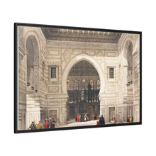 Interior of the mosque of the Sultan the Ghoree illustration by David Roberts (1796–1864)