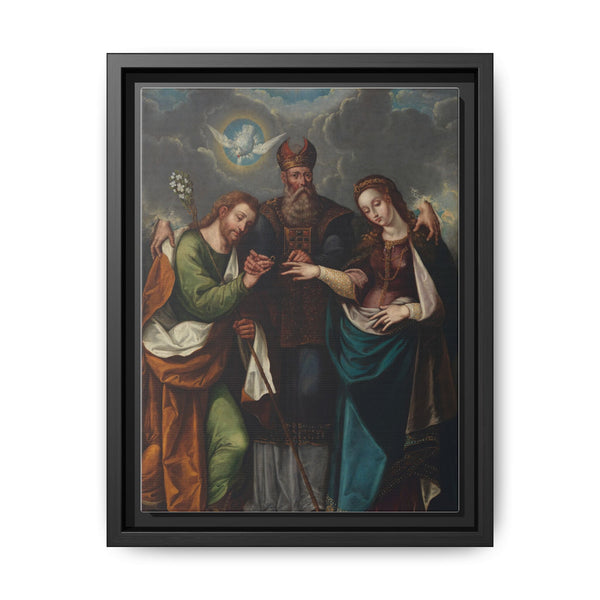 The Marriage of the Virgin (Desposorios de la Virgen) by Pedro Ramírez el Mozo - NOMADEN ART GALLERY