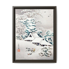 Sawatari in Snow (1936) print in high resolution by Hiroaki Takahashi - NOMADEN ART GALLERY