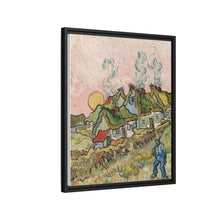 Houses and Figure by Vincent van Gogh - NOMADEN ART GALLERY