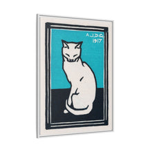 Sitting cat (1917) by Julie de Graag