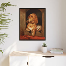 Dignity and Impudence by Sir Edwin Landseer (1877), Landseer’s dog painting of a bloodhound and a terrier - NOMADEN ART GALLERY