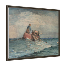 Hauling in the Nets (1887) by Winslow Homer