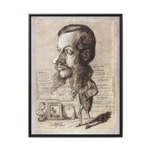 Caricature of Léon Manchon by Claude Monet - NOMADEN ART GALLERY