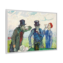 The Drinkers (1890) by Vincent Van Gogh. Original from the Art Institute of Chicago - NOMADEN ART GALLERY