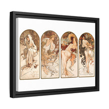 Alphonse Maria Mucha's The Seasons (1897). Famous Art Nouveau artwork