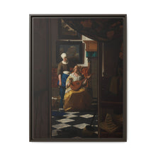 The Love Letter (ca. 1669 –1670) by Johannes Vermeer - NOMADEN ART GALLERY