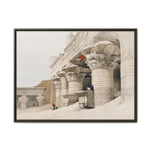 Temple Of Edfou (Edfu) illustration by David Roberts (1796–1864) - NOMADEN ART GALLERY