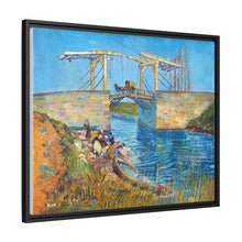 Vincent van Gogh's The Langlois Bridge at Arles with Women Washing (1888) - NOMADEN ART GALLERY