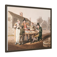 Illustration of midsummer eve from The Costume of Yorkshire (1814) by George Walker