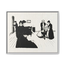 Death in the Sickroom (1896) by Edvard Munch - NOMADEN ART GALLERY