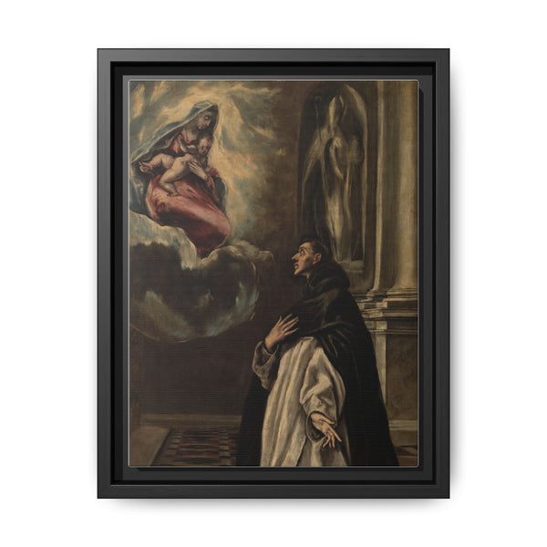 Apparition of the Virgin and Child to Saint Hyacinth by El Greco (Domenikos Theotokopoulos) - NOMADEN ART GALLERY