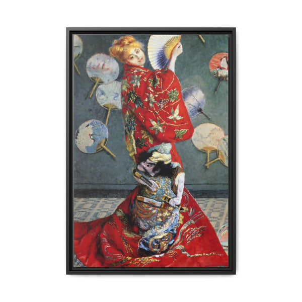 Claude Monet's Camille Monet In Japanese Costume (1876) - NOMADEN ART GALLERY