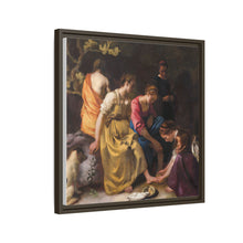 Diana y sus ninfas de Johannes Vermeer (ca. 1653-1654)