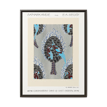 Art Nouveau bird pattern pochoir print in oriental style - NOMADEN ART GALLERY