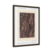 Art Deco Flower pattern pochoir print in oriental style