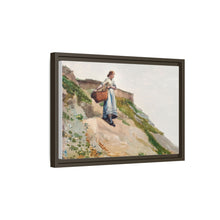 Girl Carrying a Basket (1882) by Winslow Homer