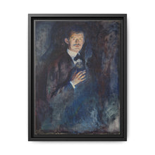 Edvard Munch's Self-Portrait with Cigarette (1895) - NOMADEN ART GALLERY