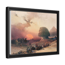 Approach of the simoom Desert of Gizeh illustration by David Roberts (1796–1864)