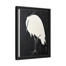 Egret in the rain (1925 - 1936) by Ohara Koson