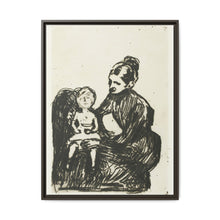 Nurse with a Boy / The Mother and the Crying Child (1902) by Edvard Munch. - NOMADEN ART GALLERY